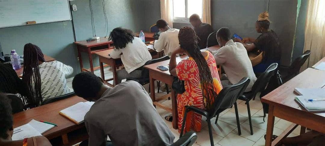 seance de cours de langue